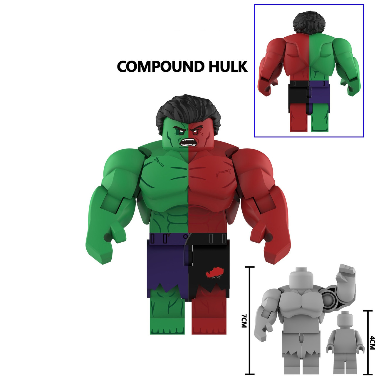 ☆1990年代/超人ハルク/ビッグサイズ/Marvel Super Heroes Marvel Super Heroes/Super Size Hulk(MIB) MA-105 - 2000toys高円寺店