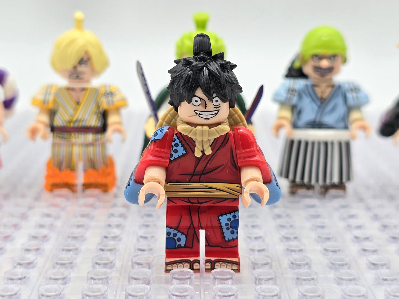 One Piece Manga Custom Minifigures Set 8pcs XH - J's Little Things