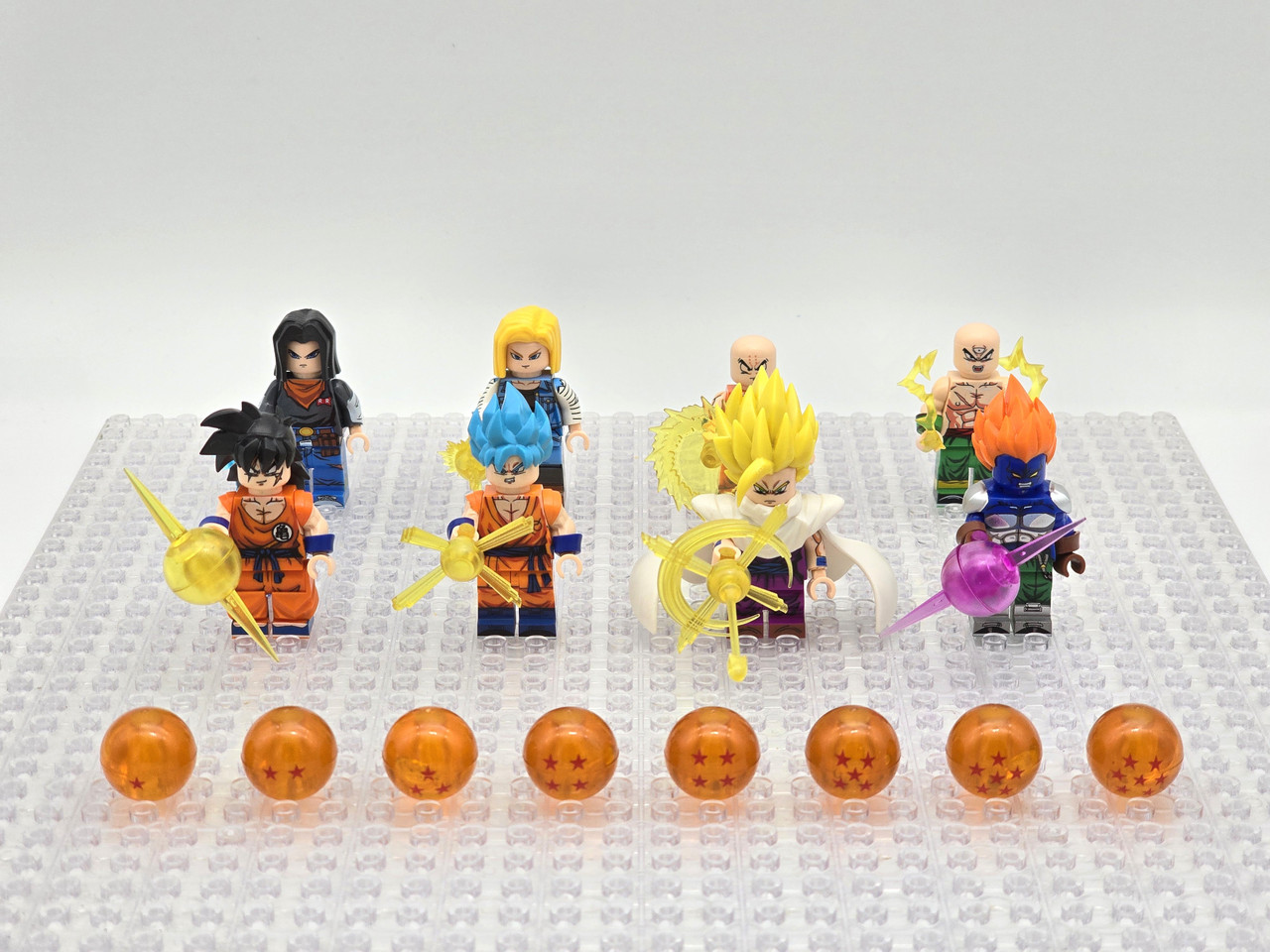 Dragonball Z Custom Minifigures Set 8pcs Set 2 - J's Little