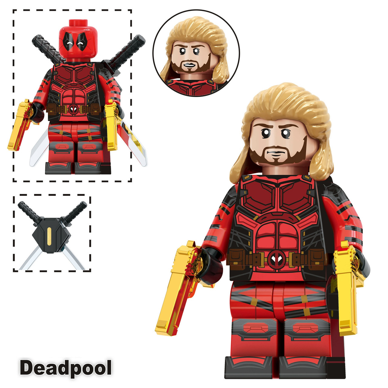 Wolverine Deadpool Lego Sets Marvel Deadpool Wolverine Custom
