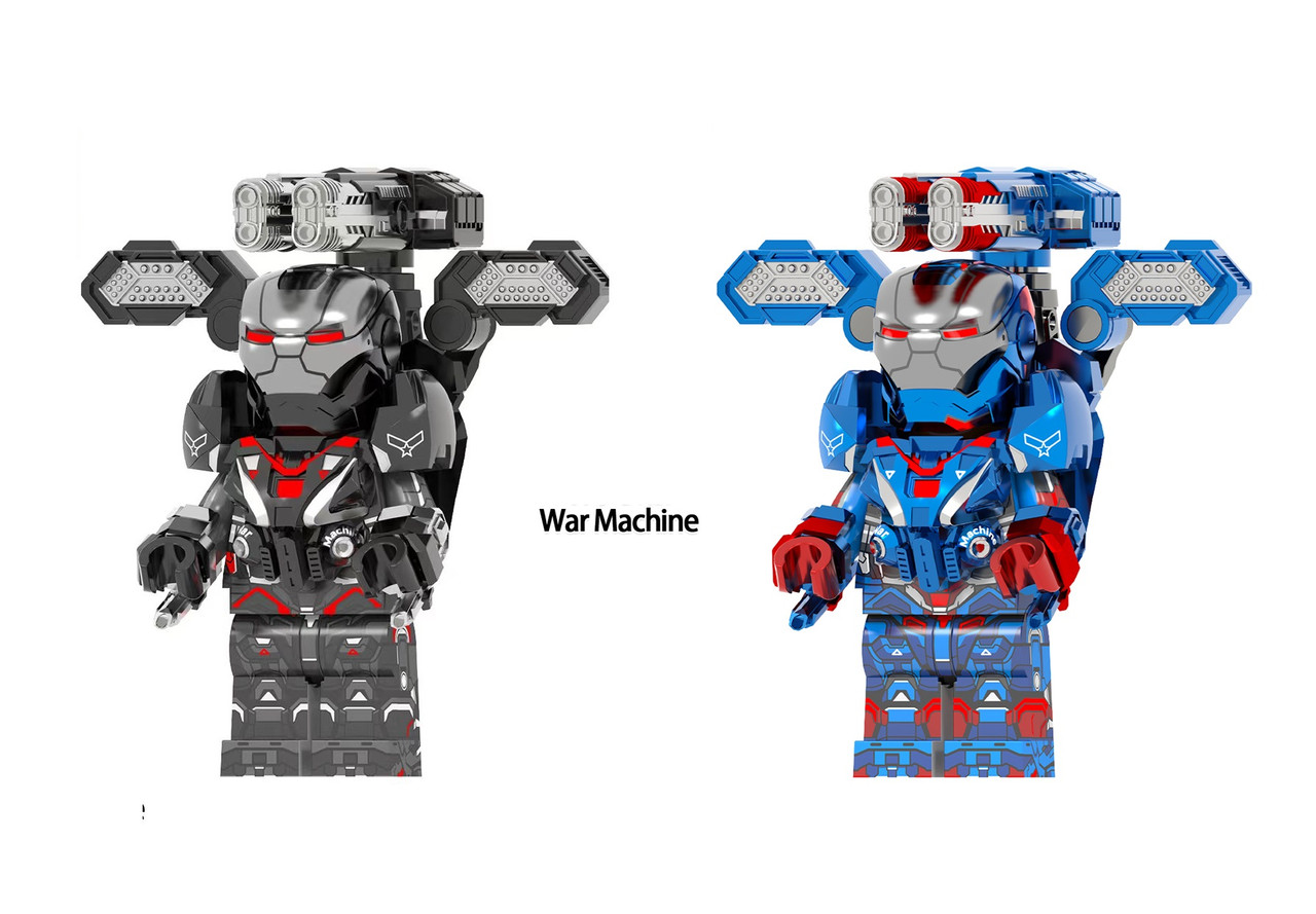 Warmachine Minifiguras Avengers Marvel Super Heroes Iron Man War