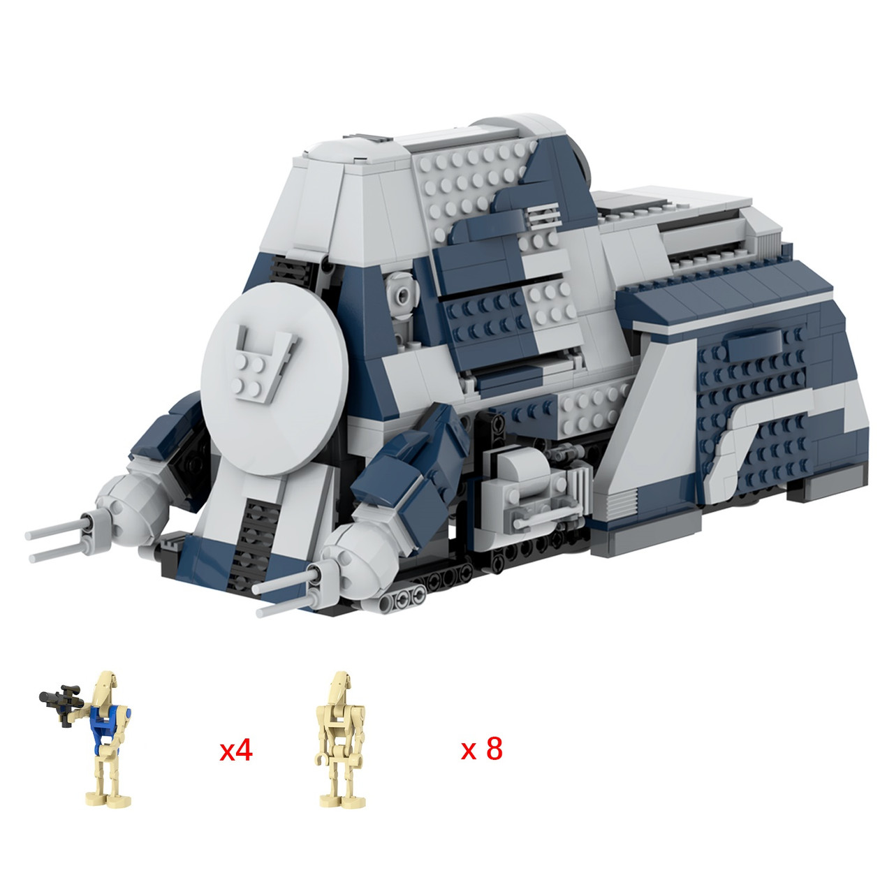 Star Wars Trade Union Troop Carrier MTT MOC Building Block Set