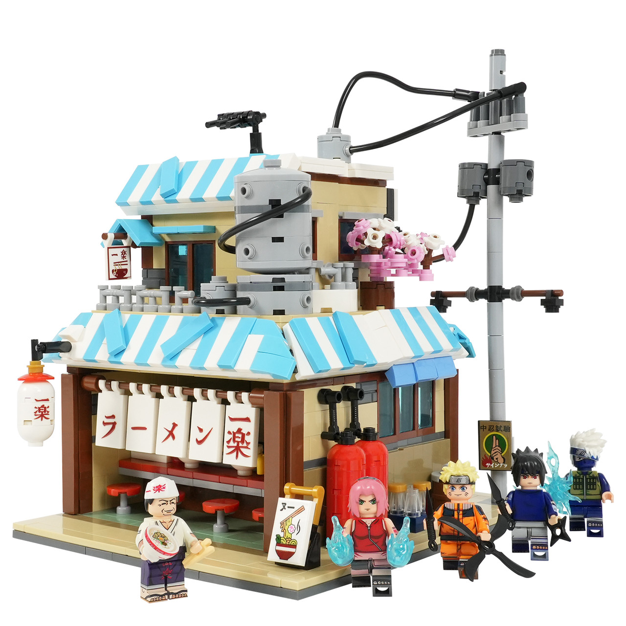 Naruto Ichiraku Ramen House MOC Building Set 1152pcs - J's Little