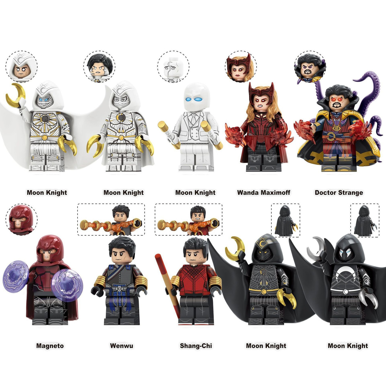 Custom Marvel Lego Minifigures Custom Minifigures Marvel Lego