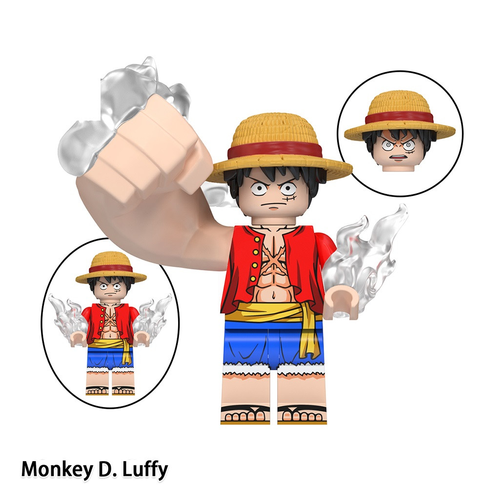 One Piece Manga Custom Minifigures Set WM - J's Little Things