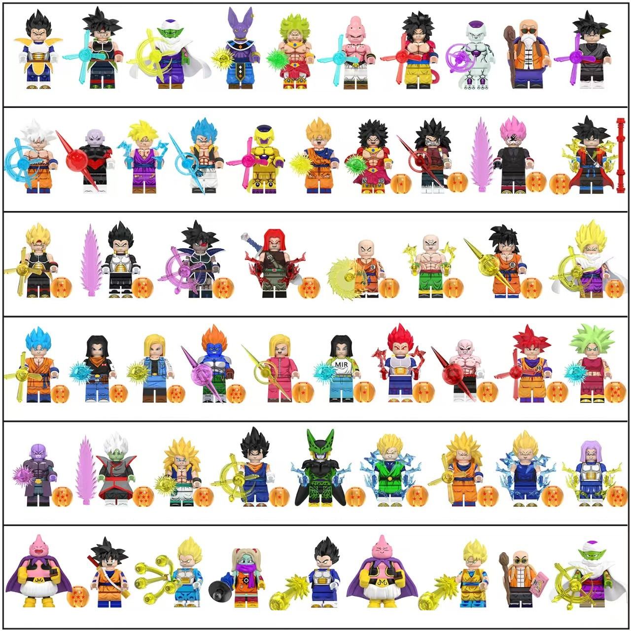 Dragonball Z Custom Minifigures Collection WM - J's Little
