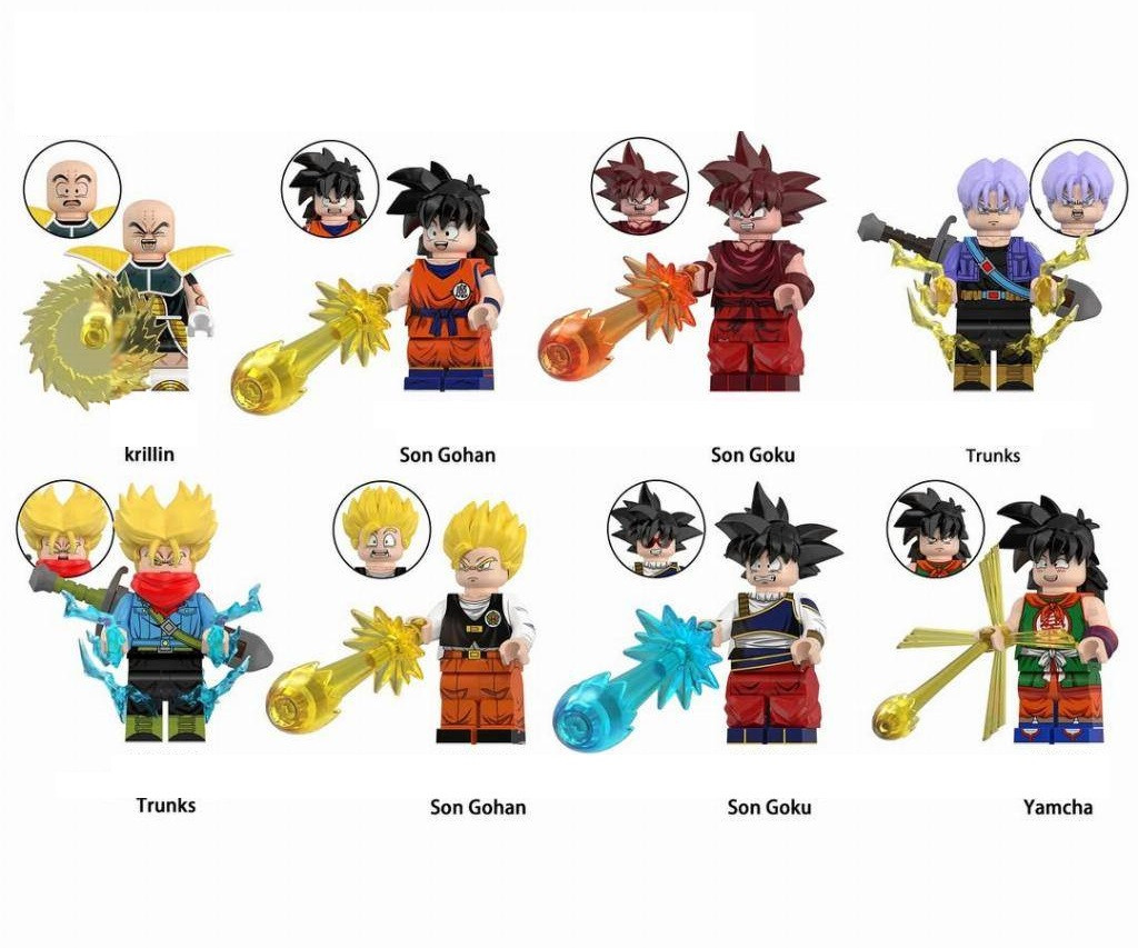 Dragonball Z Custom Minifigures Collection WM - J's Little Things