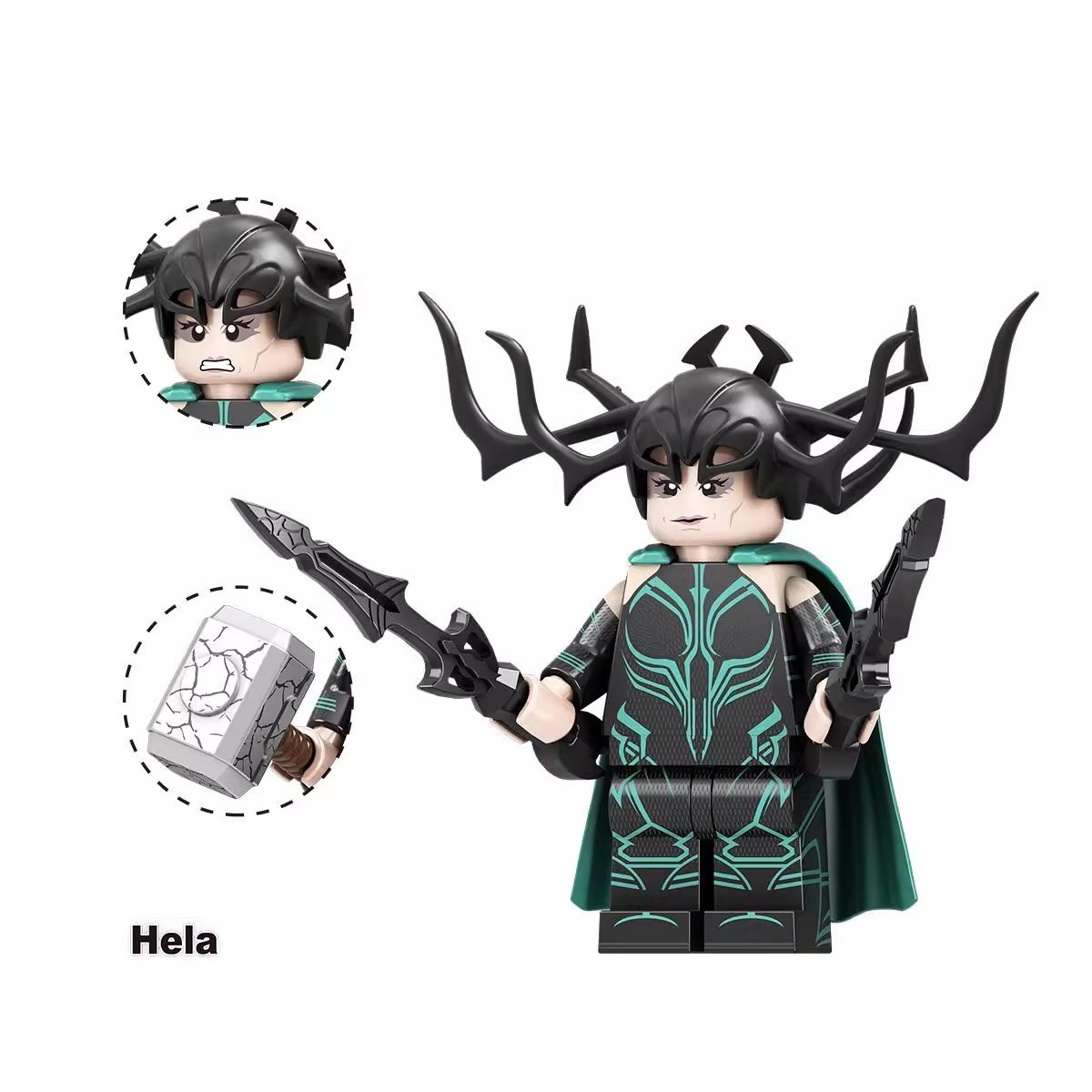 Marvel Super Heroes Spiderman Dr. Strange Custom Minifigures TV