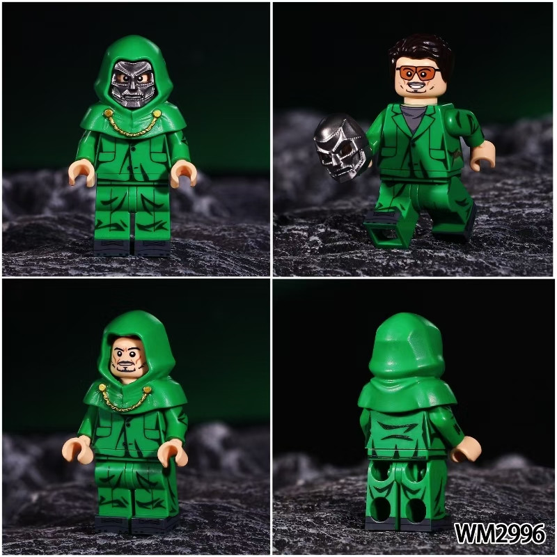 Lego Doctor Doom Set Marvel Super Heroes Doctor Doom Custom