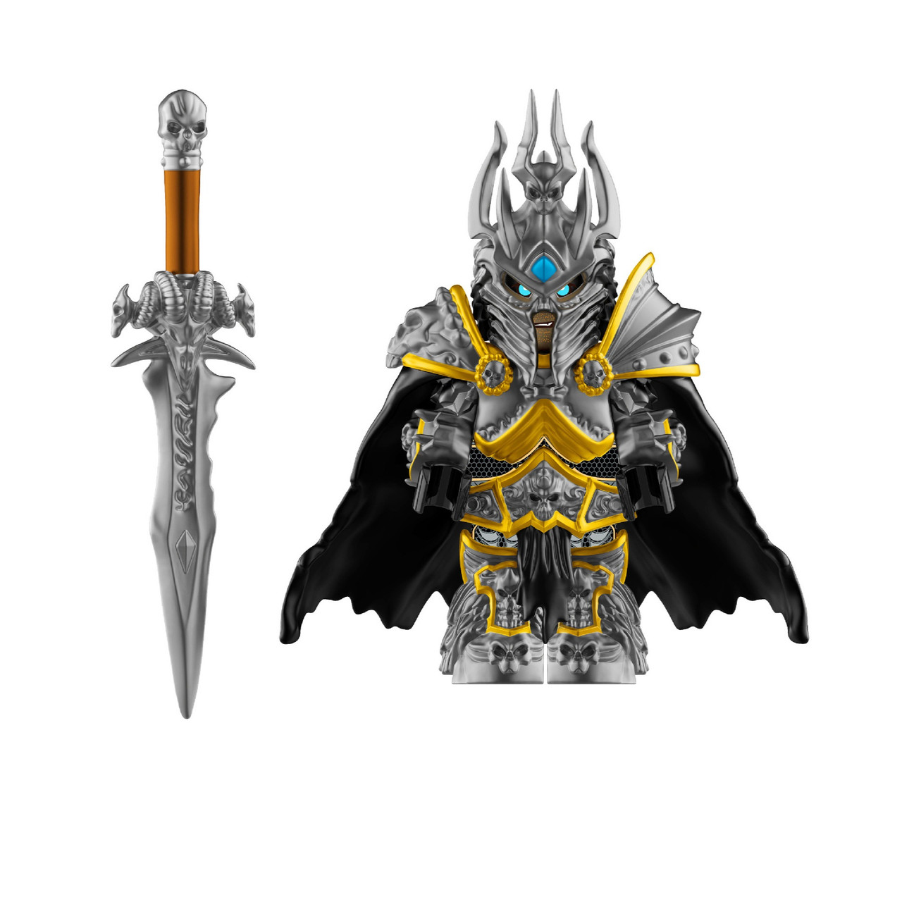 World of Warcraft Lich King Arthas Custom Minifigures - J's Little