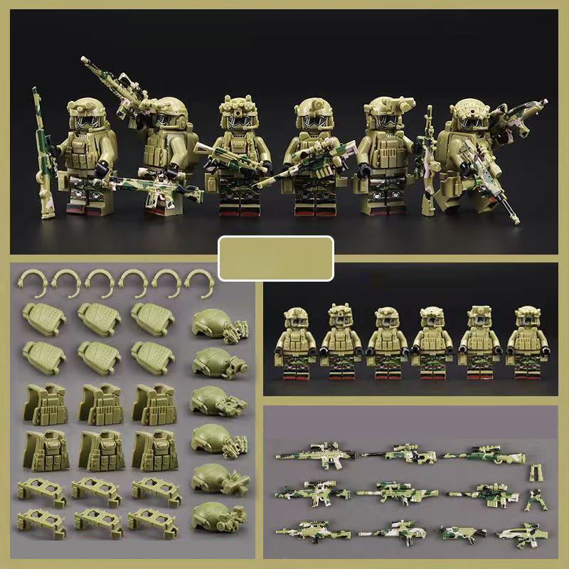 Playcustom Accessori + Squadra S. W. A.T.REF-002