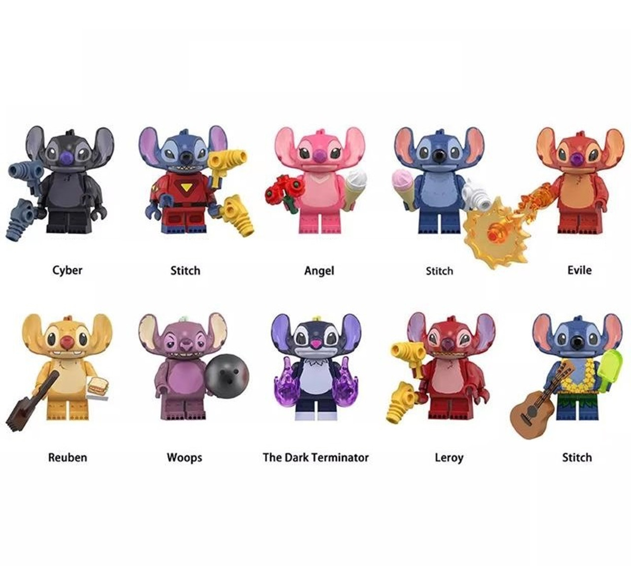 ☆Stitch♪ WIOM gt | 💙 Stitch Gen Z Street Blind box 💙 🫧 Bajo pedido