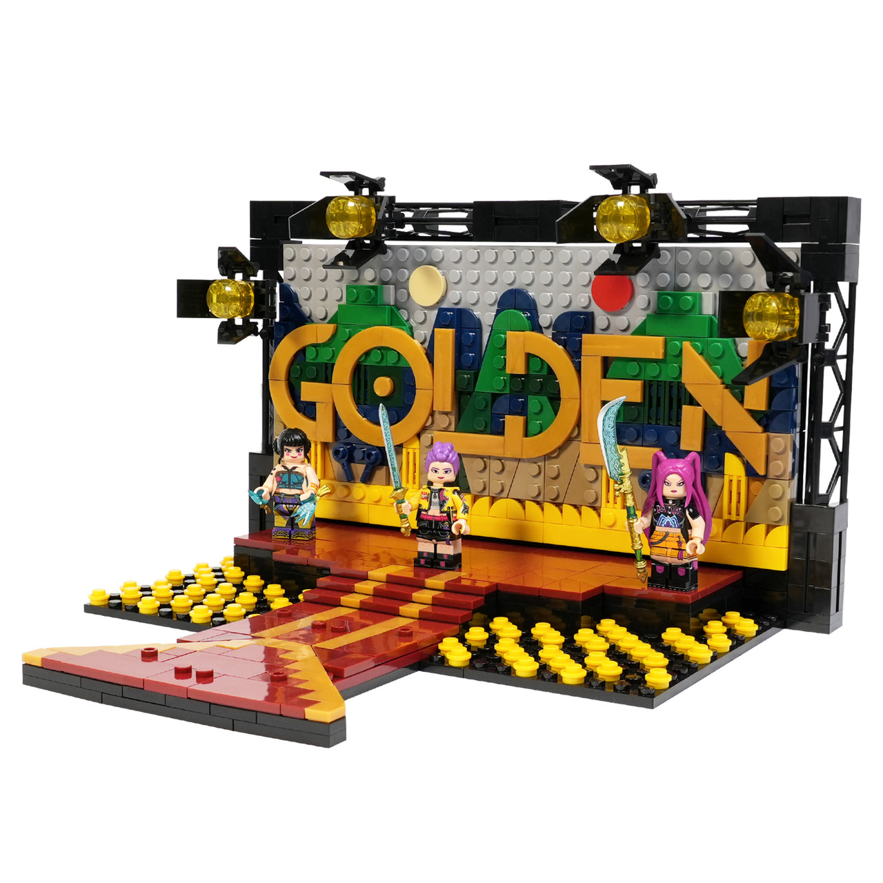 Kpop Demon Hunters Movie Custom Minifigures Set