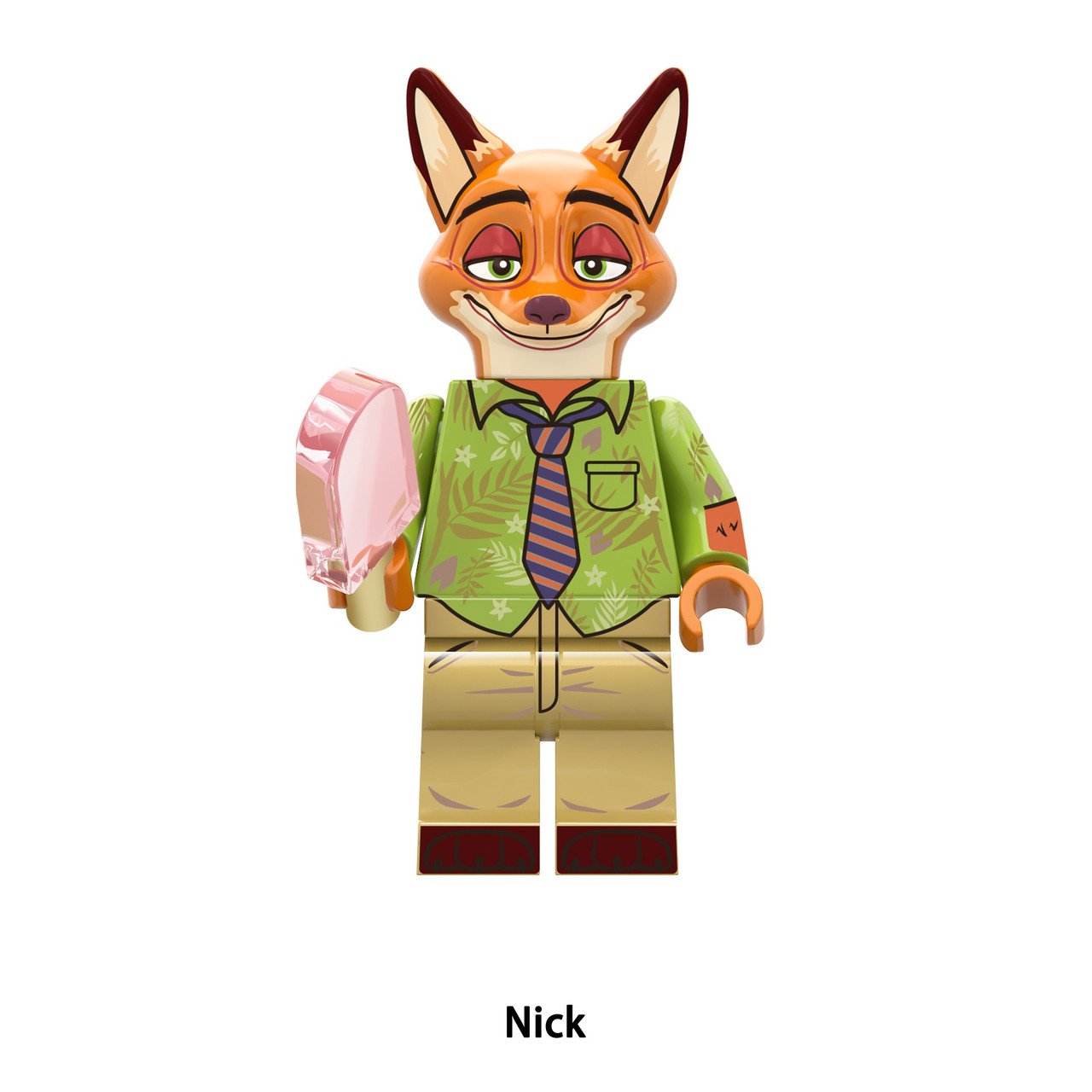 Zootopia Movie Custom 8 Minifigures Set - J's Little Things