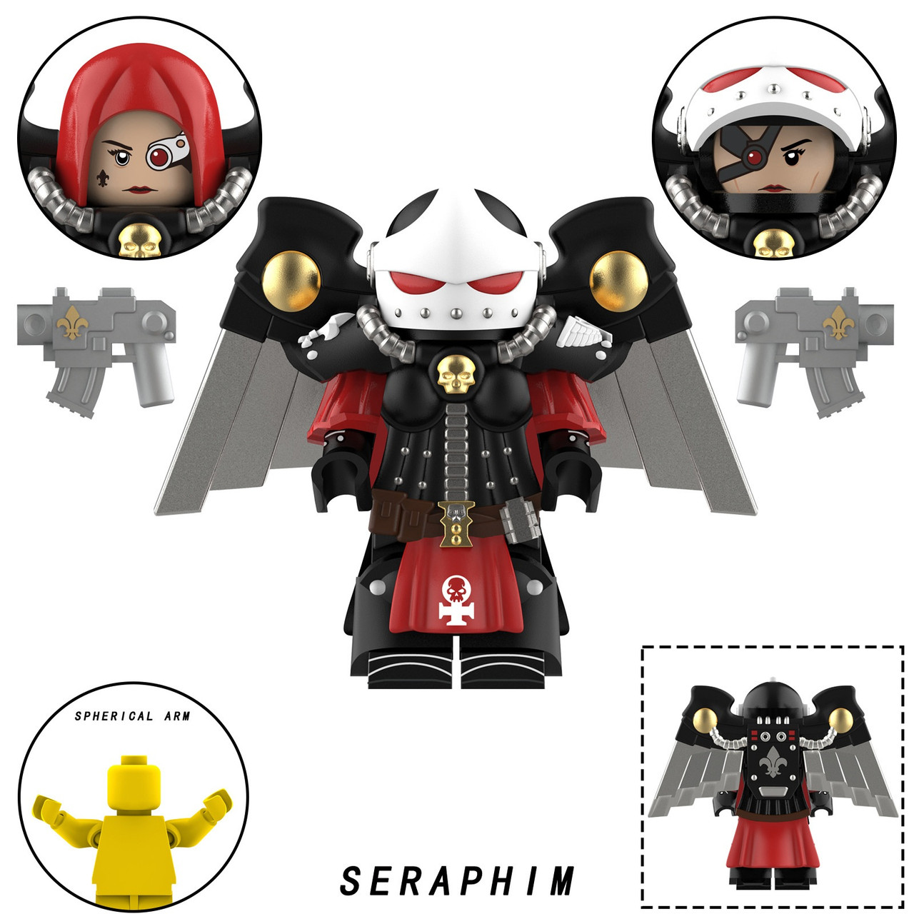 WARHAMMER 40K チビフィギュア01 全種コンプセット+α WARHAMMER 40,000 CHIBI FIGURES vol.2 All 5types set Capsule toy