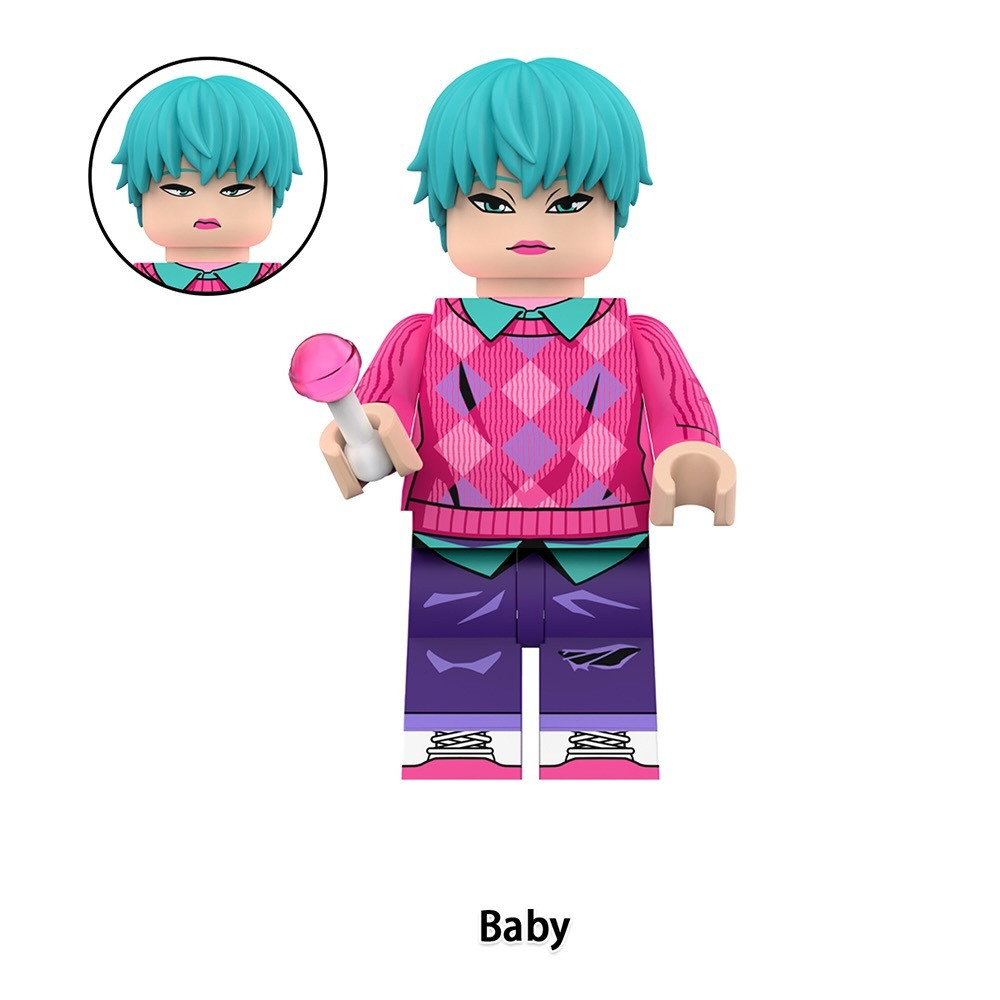 Kpop Demon Hunters Movie Saja Boys Custom Minifigures Set