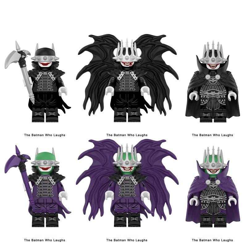 laugh. 個売り可能です。 The Batman Who Laughs Series Custom Minifigures