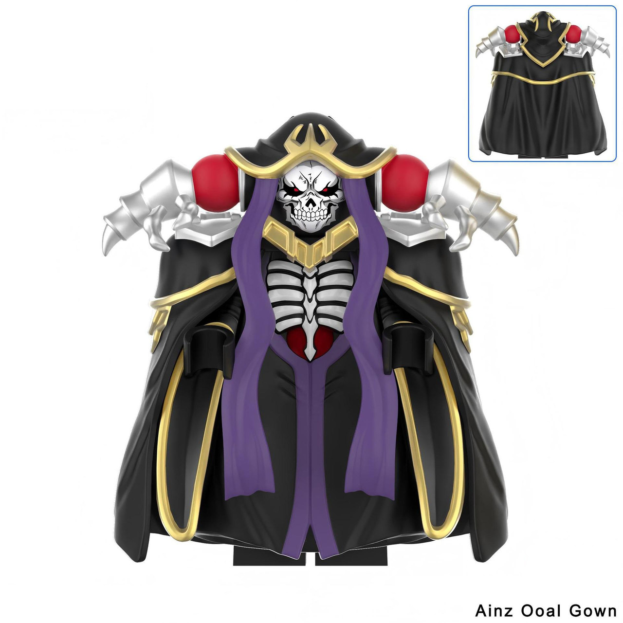 Overlord Ainz Ooal Gown Custom Anime Minifigures - J's Little Things