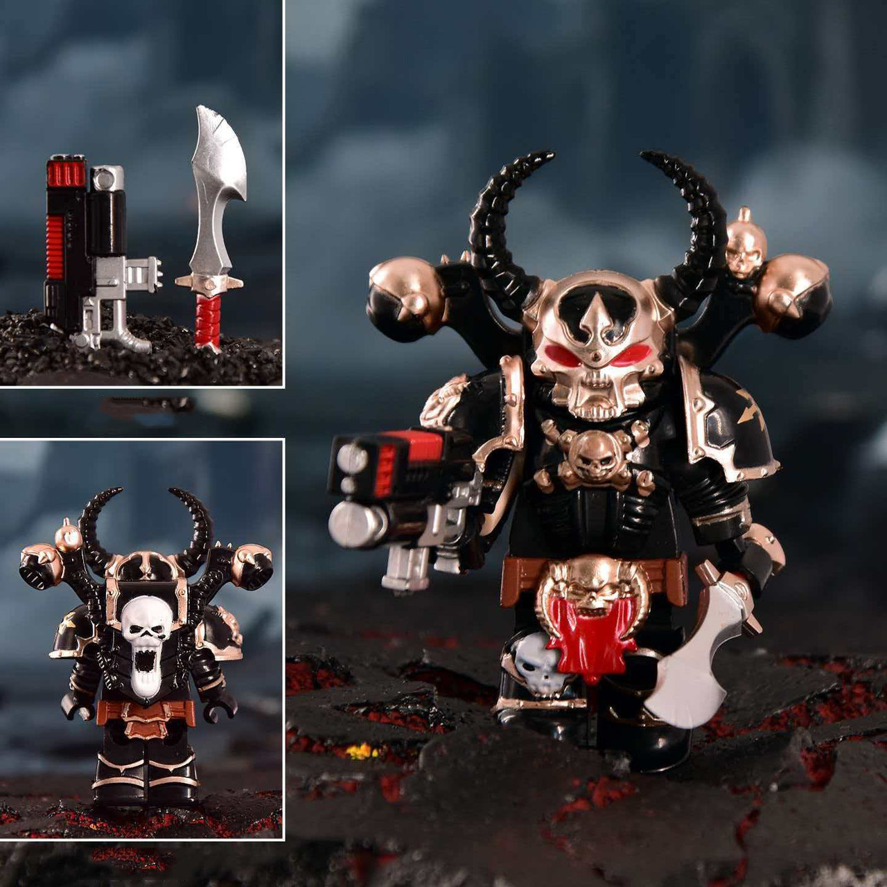 WARHAMMER Chaos Space Marines ウォーハンマー Warhammer 40k - Chaos Space Marines Battleforce - Hellforged Warband