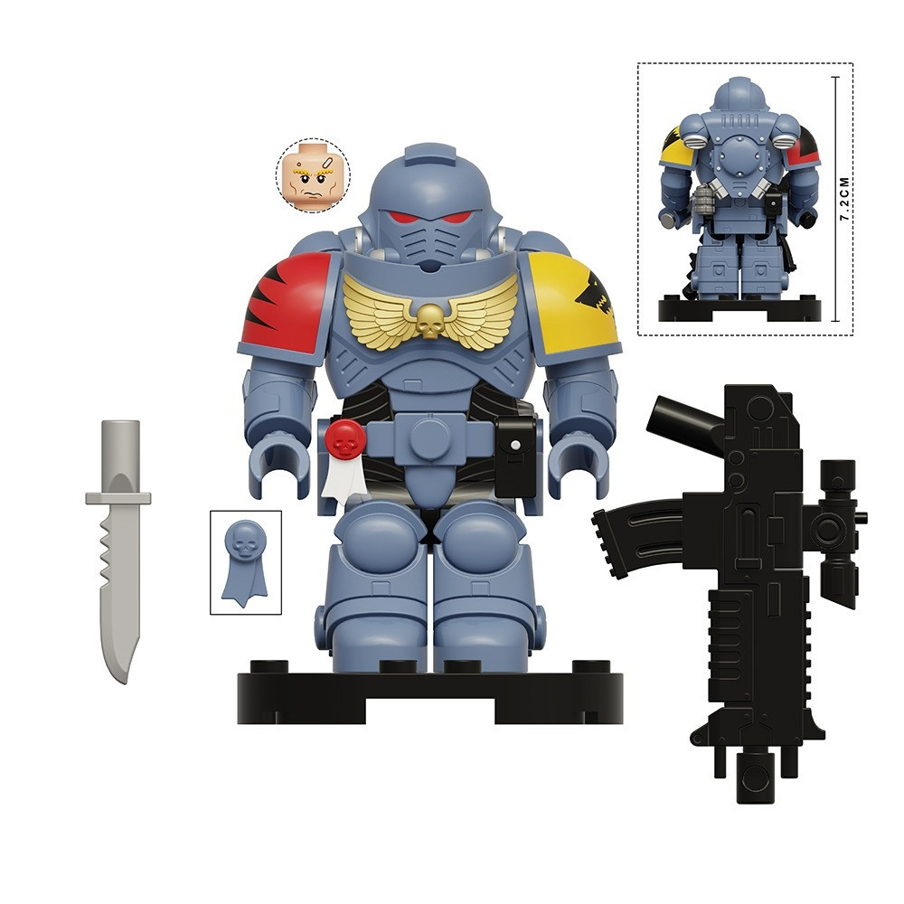Warhammer 40K Ultramarines Minifigures (Big Figures) KT 2 - J's