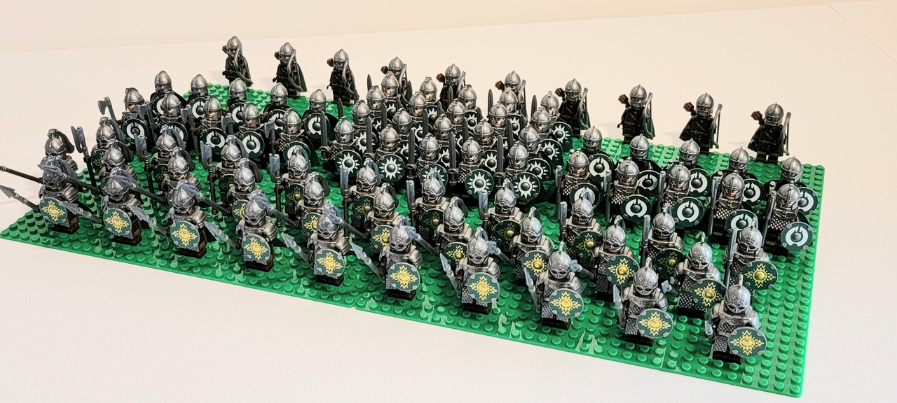 出産祝いなども豊富 LOTR Rohan Royal Guards Battalion Infantry Army 80 ポスター