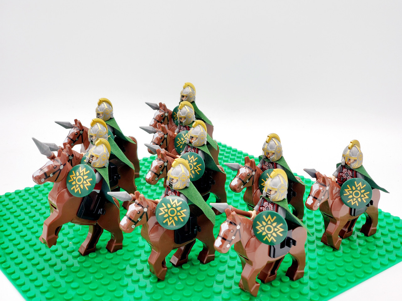 LOTR Riders of Rohan Infantry Army 20 Minifigures Set