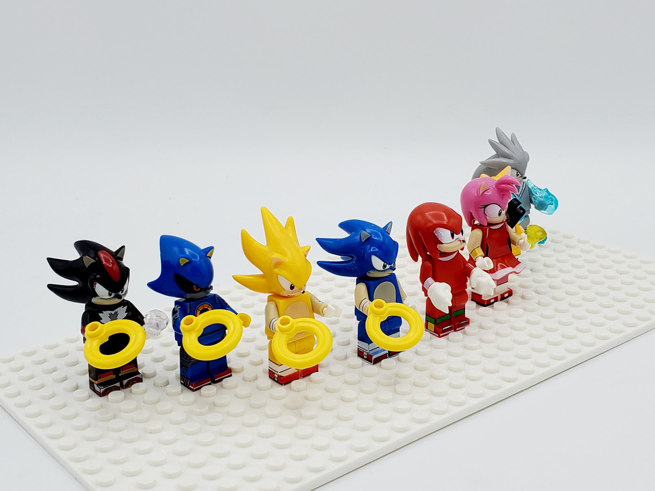 Custom Sonic the Hedgehog Inspired Head for Lego (XBJQ547ED) by