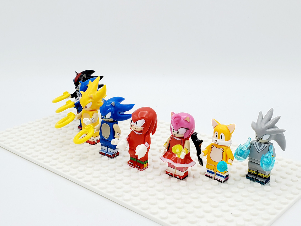 Custom Sonic the Hedgehog Inspired Head for Lego (XBJQ547ED) by