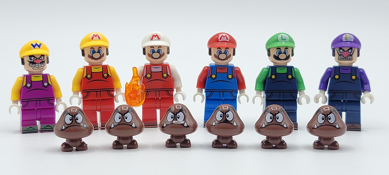 Super Mario Goomba Custom 12 Minifigures Set J s Little Things