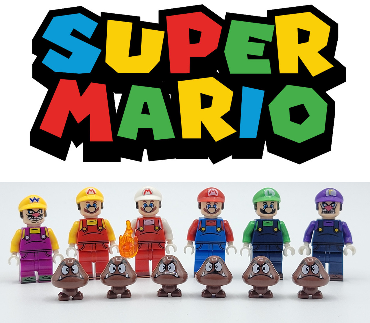 Super Mario Goomba Custom 12 Minifigures Set J s Little Things