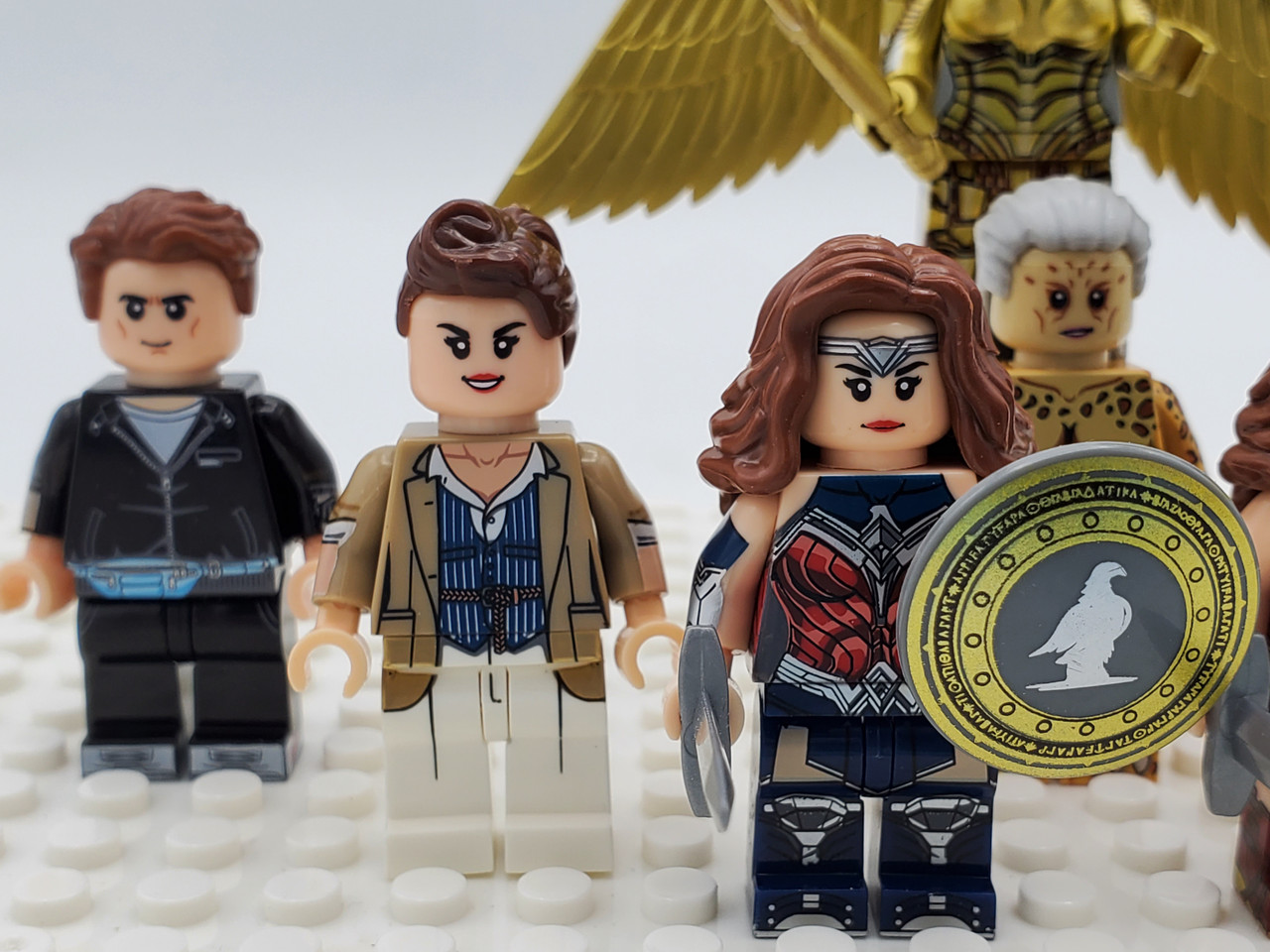 Wonder Woman WW84 Custom 8 Minifigures Set