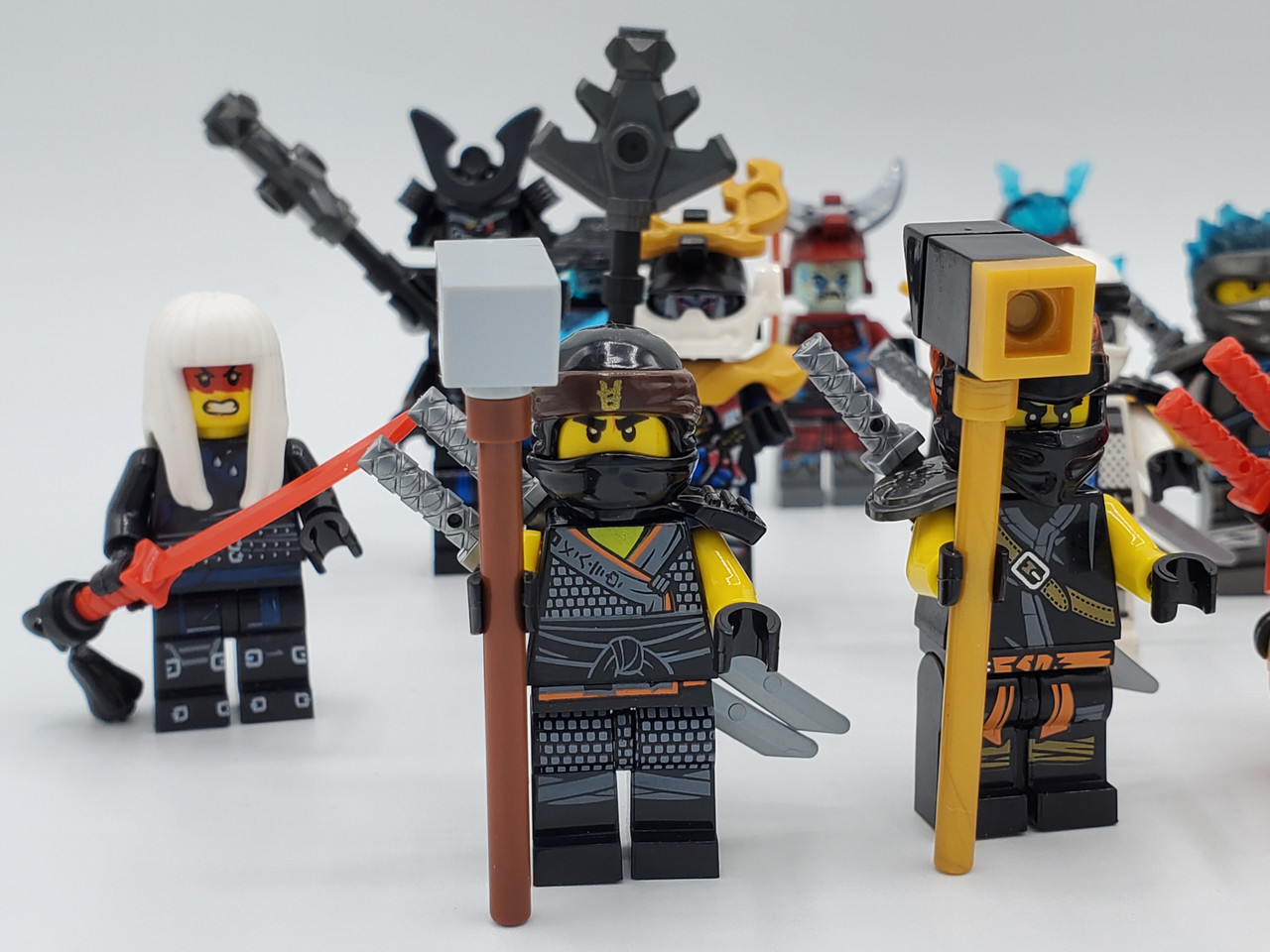 Ninjago Season 11 Blizzard Samurai Custom 24 Minifigures Set