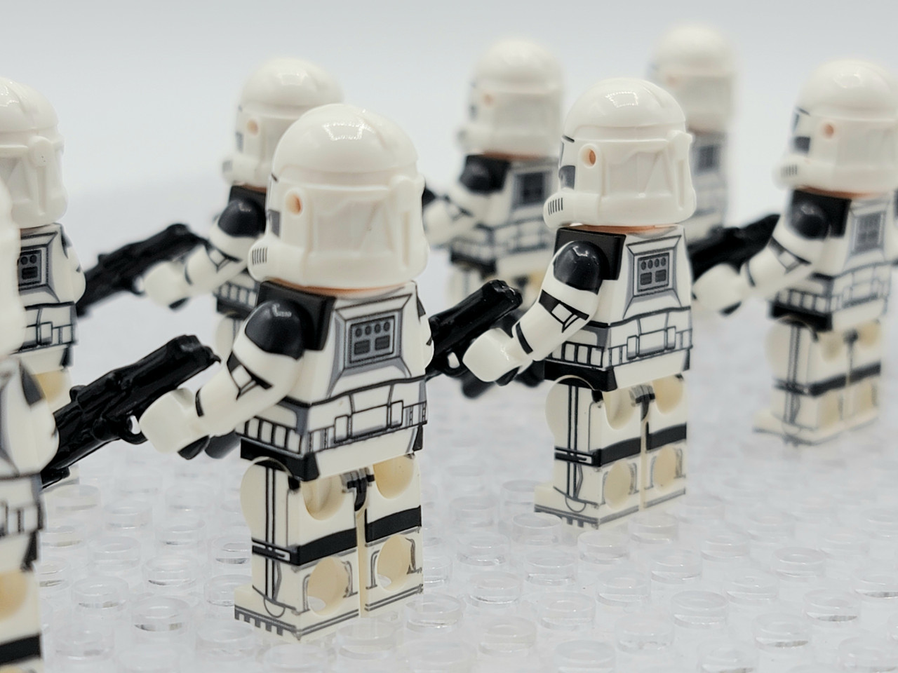 29/50/68/73 Pièces Star Wars Clone Soldats Ensemble Complet De Petit  Personnage Mini Personnage Particle Building Block Ensemble de jouets