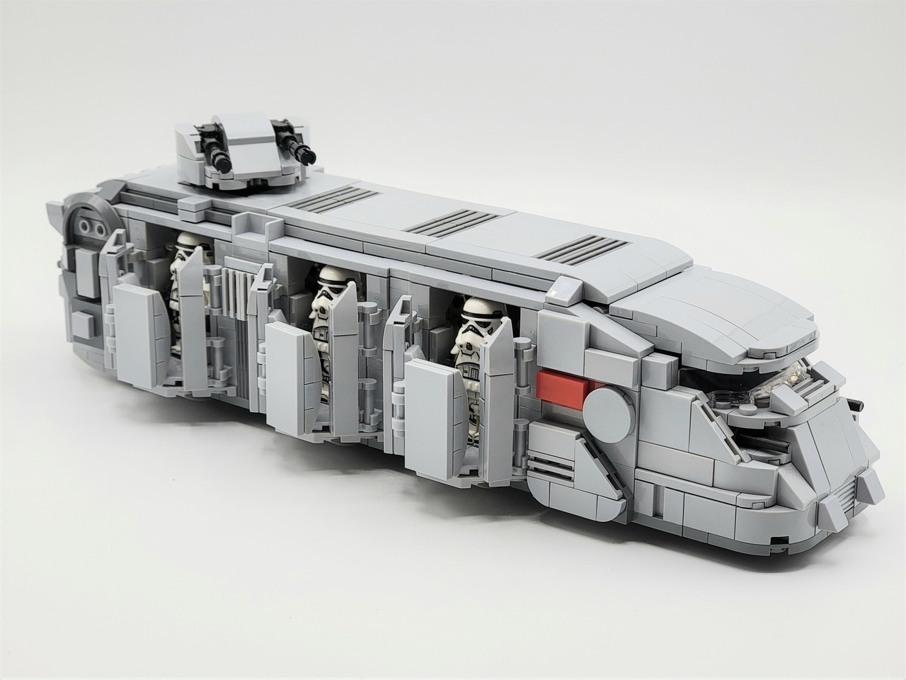 Star Wars Imperial Transport Custom Build 10 Stormtroopers