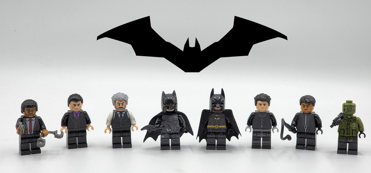 The Batman 2022 Custom Minifigures Set 8pcs