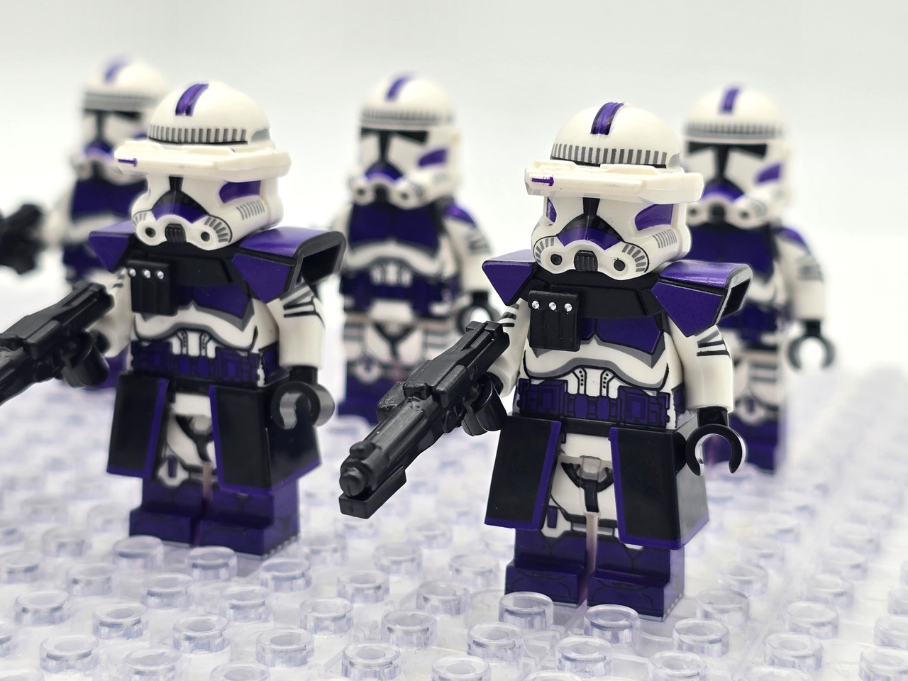 Star Wars Mace Windu 187th Legion Clone Troopers Minifigures Set
