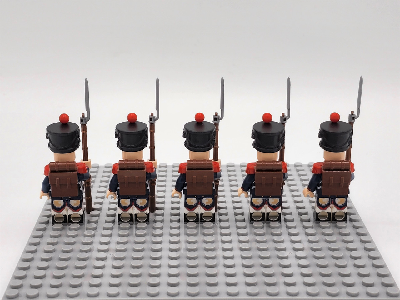 French Fusiliers Custom 5 Minifigures Set N004