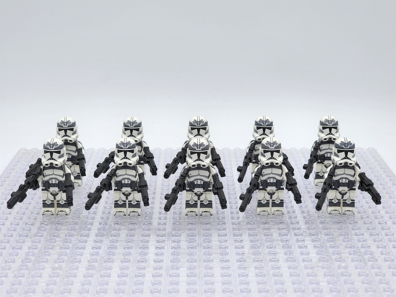 Star Wars Wolfpack Clone Troopers New 2022 Model Minifigures Set