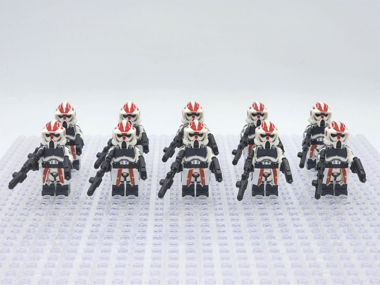 Sabio Máquina de escribir caricia Star Wars Coruscant K9 Security Unit ARF Troopers Custom Minifigures - J's  Little Things
