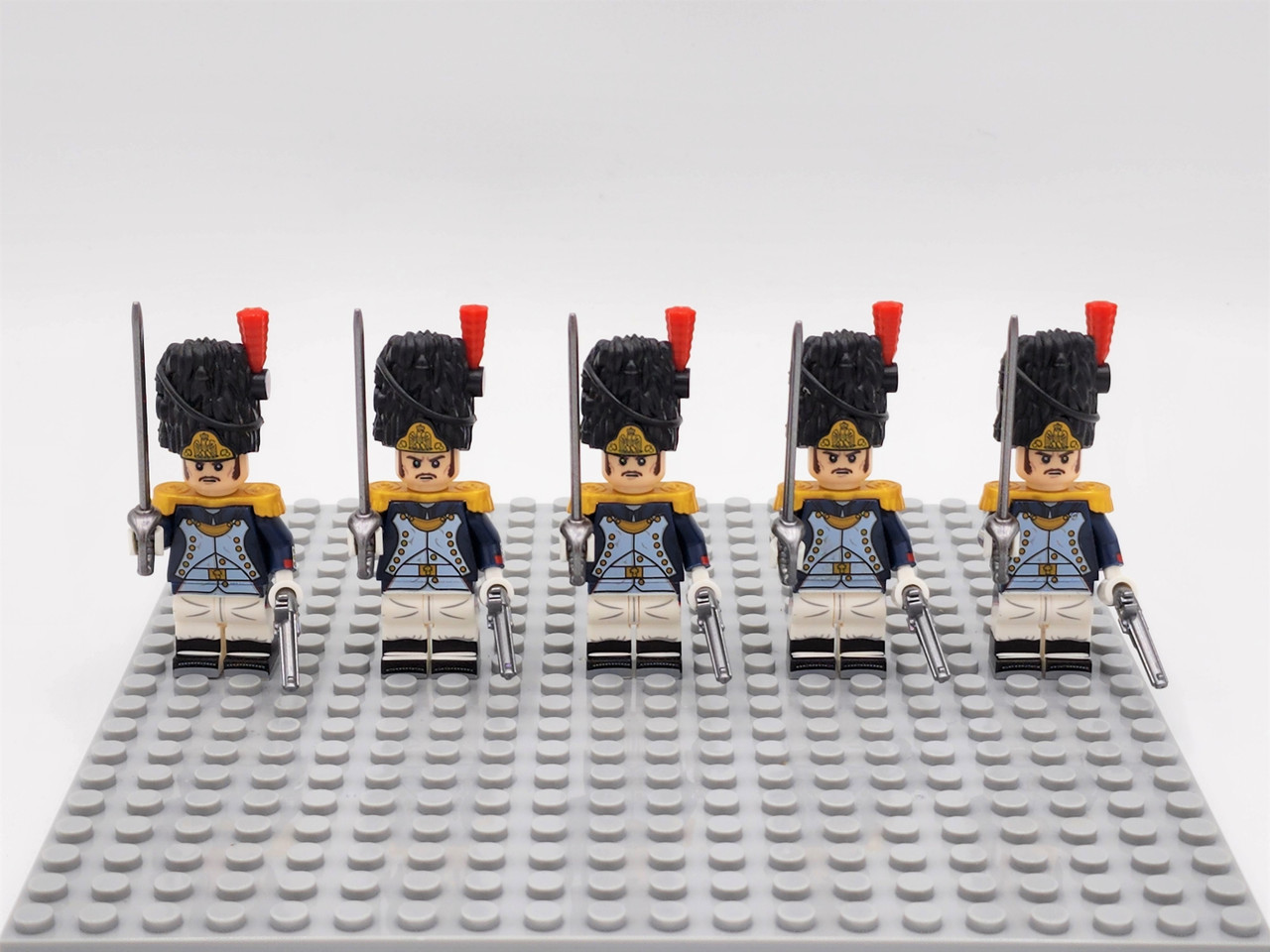 Officers of the Old Guard Grenadiers Custom Minifigures Set N014