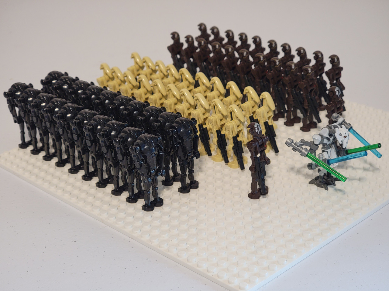 Star Wars Battle Droids Army Custom Set 63pcs Commando Droids Super Battle Droids