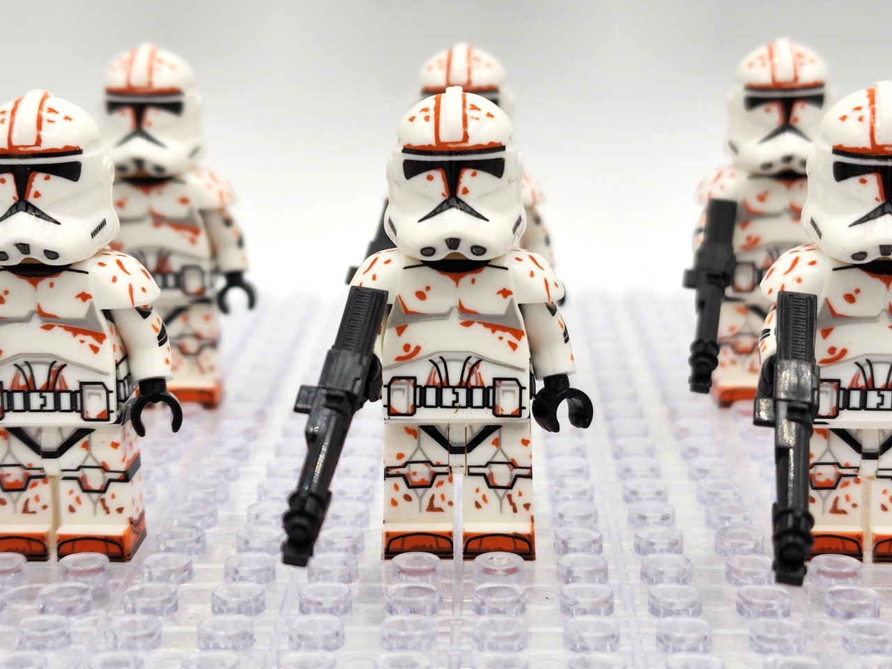 Star Wars Phase 2 Desert Clone Troopers Custom Minifigures Set