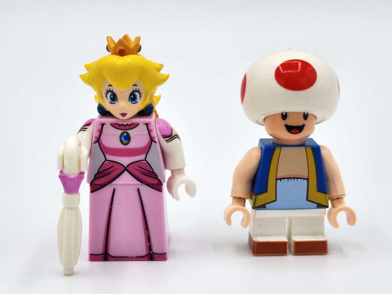 Super Mario Brothers Wario Waluigi Bowser Custom 10 Minifigures