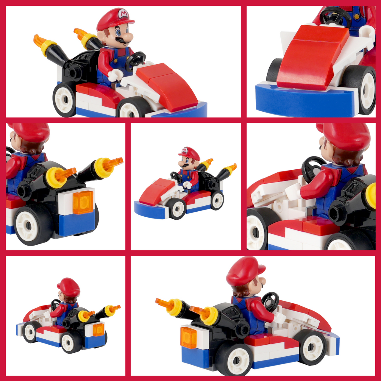 LEGO MOC Mariokart Mario's kart by besbasdesign