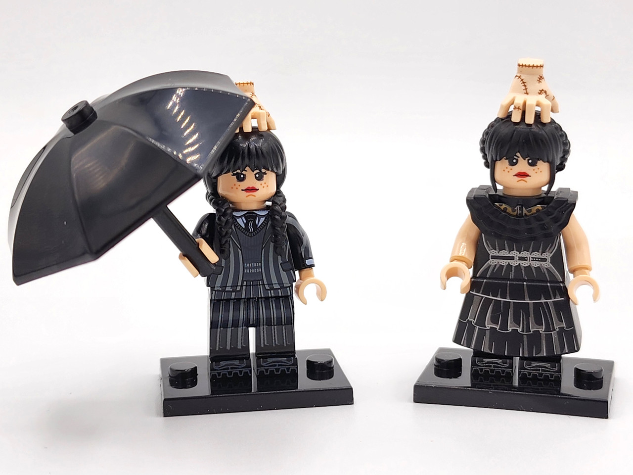 Wednesday TV Series The Addams Family Custom 2 Minifigures