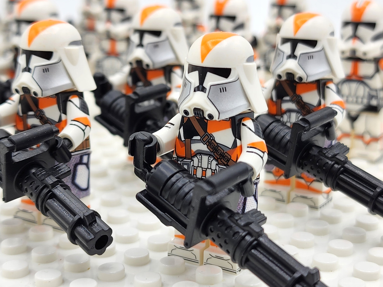 Star Wars 212th Obi Wan Commander Cody Heavy Clone Troopers Army