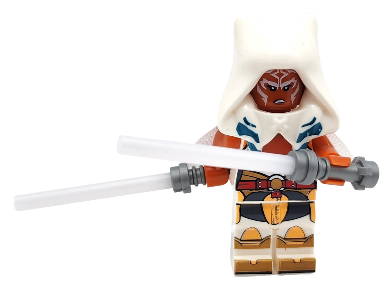 Star Wars Ahsoka Tano White Cloak Custom Minifigure J's Little