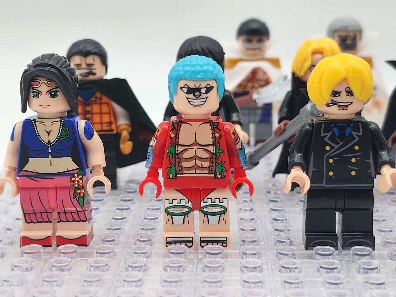 I made One Piece LEGO Minifigures! (NO custom parts, NO stickers