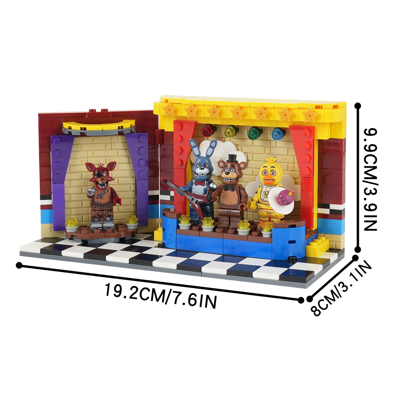 Show Stage Five Nights Freddy Lego Set Five Nights At Freddy's