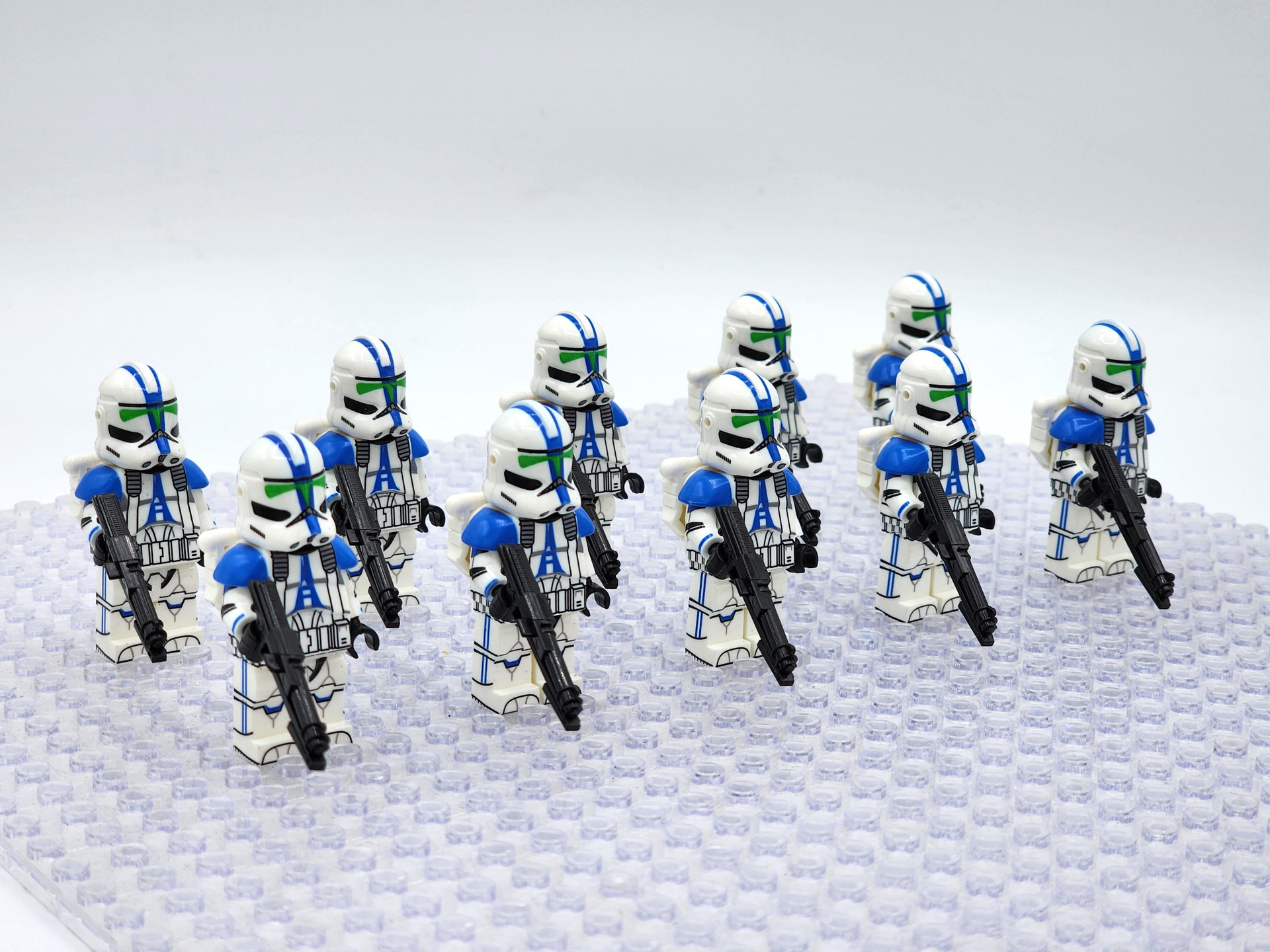 Star Wars 501th Jetpack Clone Troopers Custom Minifigures Set XH - J's ...